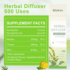 ✅Official Store-Blizkox™ Mullein Aroma Diffuser (🫁Cough, wheezing, shortness of breath, sputum, stuffy nose, bronchitis, bronchitis, allergy symptoms, lung discomfort💝)